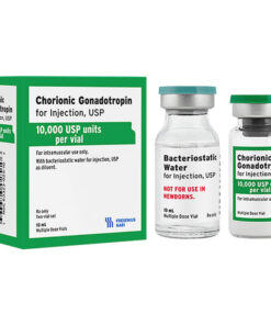 10 vial 10,000iu HCG kit w/ Bac water